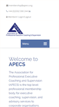 Mobile Screenshot of apecs.org