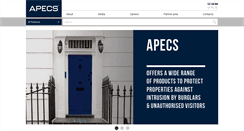 Desktop Screenshot of apecs.co.uk